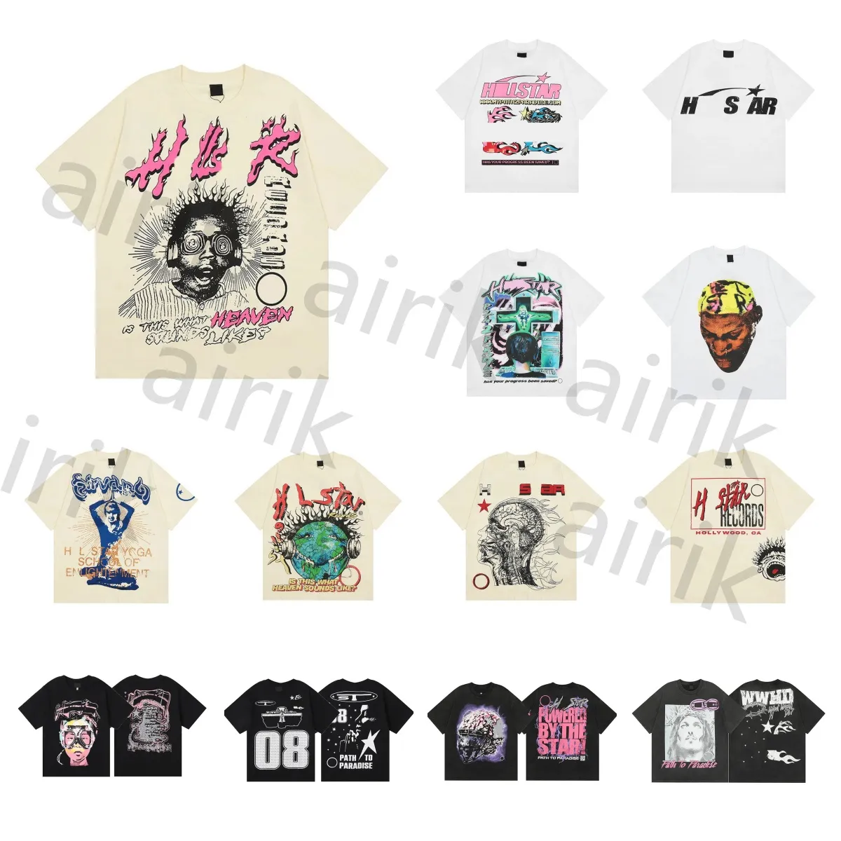 Classic T-shirt Graphic tee Designer Mens T-shirt vintage t-shirts hip hop tees de mode d'été