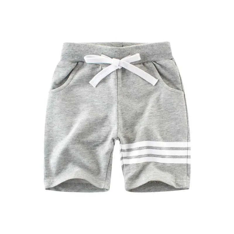 Shorts 2024 Abbigliamento per bambini estate nuovi pantaloni per bambini Sports Shorts Shorts Stripd Short Short Beach Stupt Childrens Bottom Direct Shippingl2403