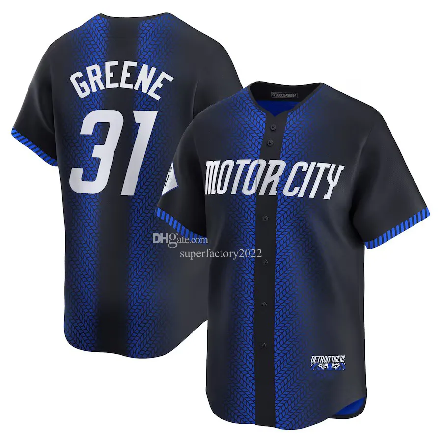 Blue detroit tigers jersey clearance