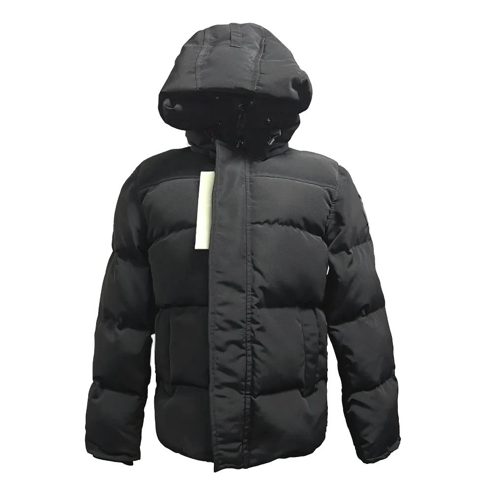 Designer-Gänsejacke Herren mitten in der Parka-Jacke mit mittlerer Länge-Winter Dicker warme windprofessionelle Streetwear XS-XXL