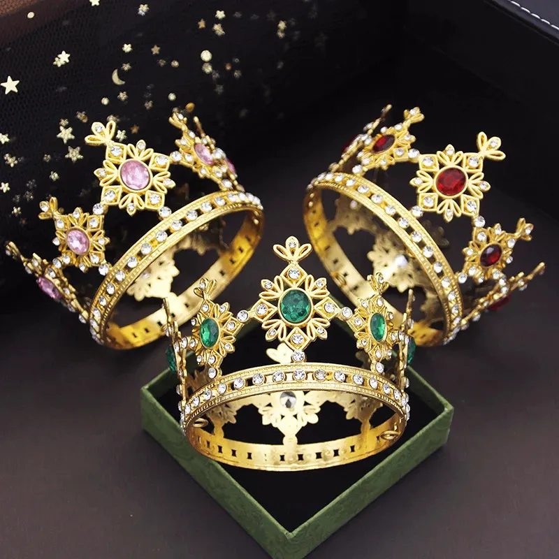 Cute little Tiaras and Crowns girl dance birthday cake crown Diadem hair decoration wedding hair jewelry accessories 240430