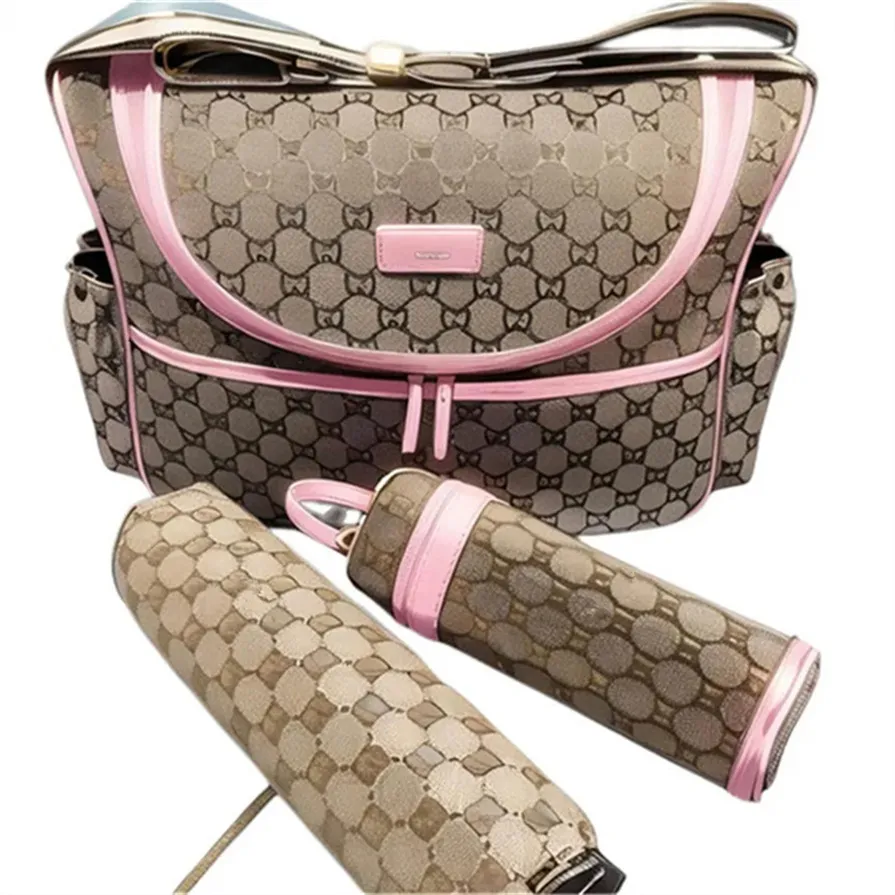 Designer diaper bag tote 2025