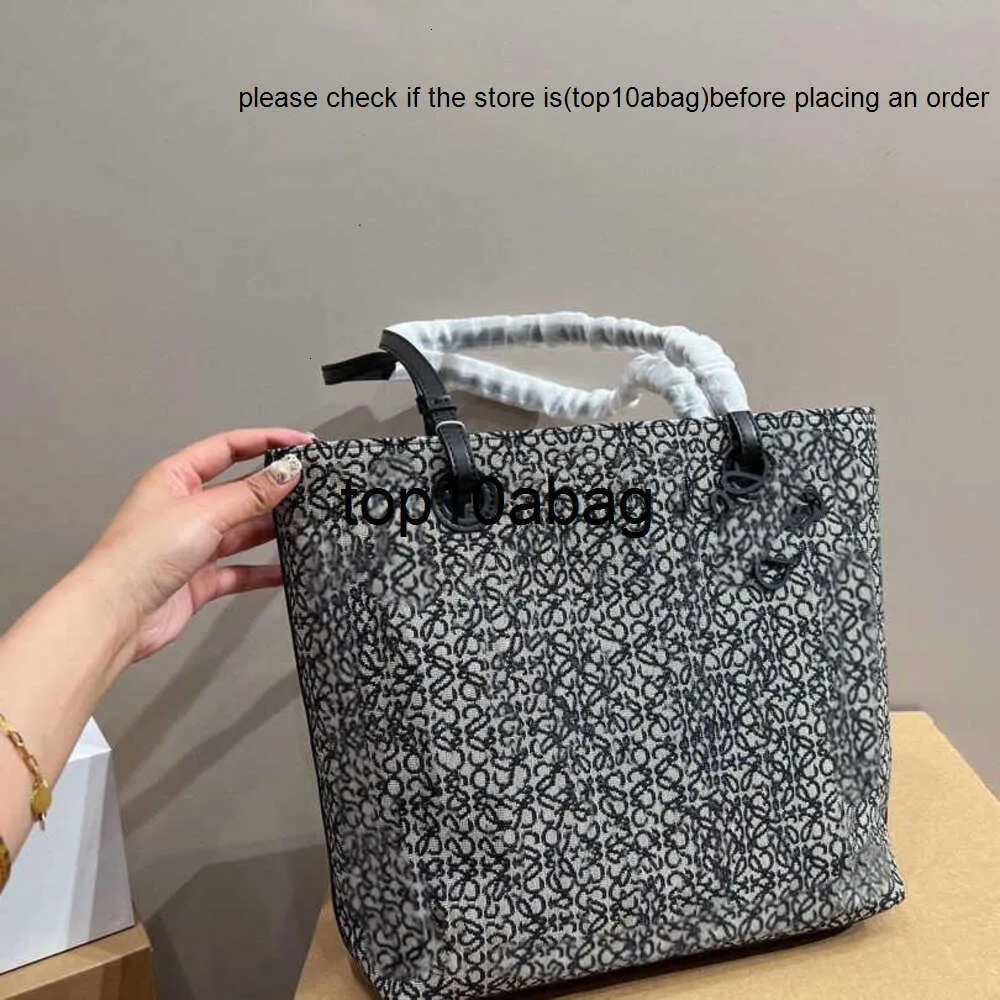 Loeweee Highend Designer Crossbodybag Handbag For Women Tote Sacs Loewew Brand Jacquard Single Underarm Fashion Multifonctionnel Bagure de guidage Loeweww