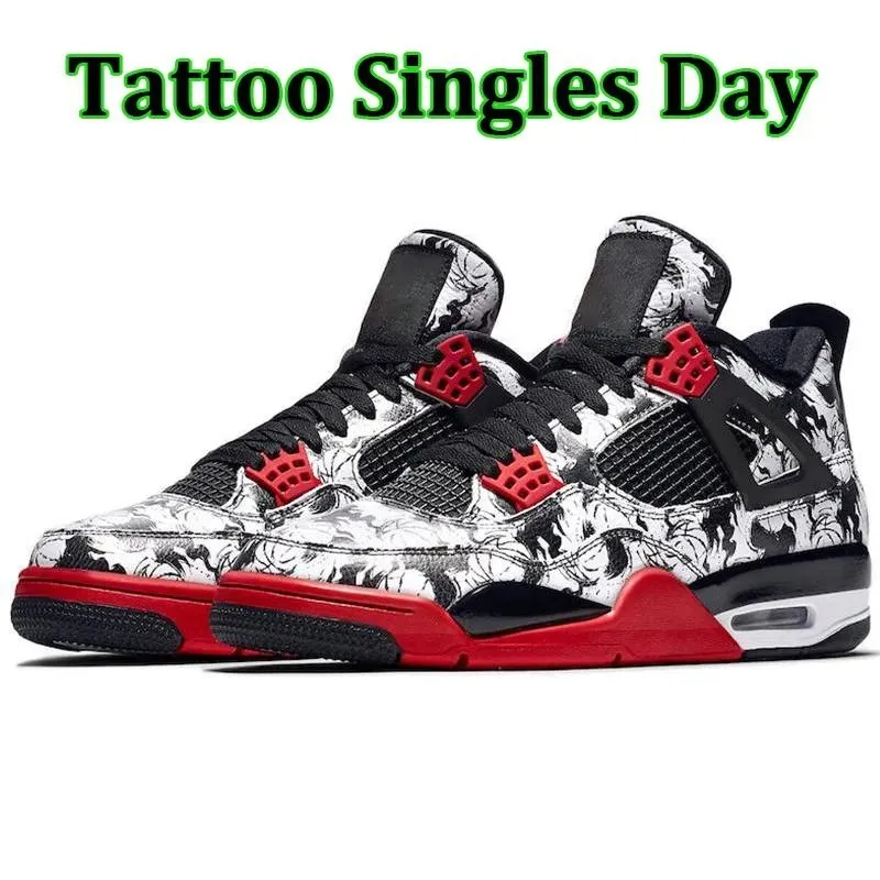 Jordan 4 tattoo singles day best sale
