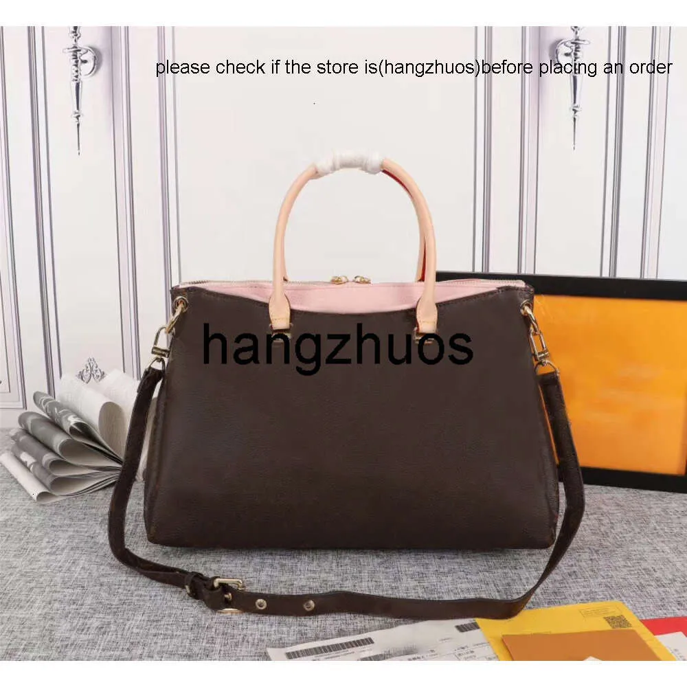 Luxury Designer Womens Handbag Louis Vuitton TN Brown Bags With Classic Flower Letter Leather Crossbody Messenger Purses Chains And Marelle Tote N40906 1 From Hangzhuos 53.55 DHgate.Com