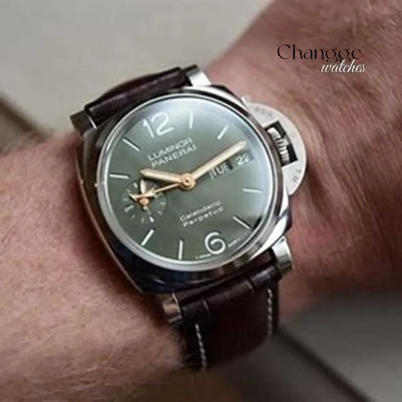 2024 Unisex Luxury Watch Classic Wristwatch PAM00715 시계 특수 재료 플래티넘 테크 재료 품질 ABX