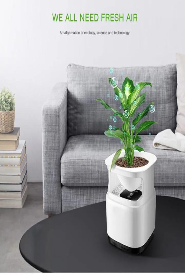 Purificateur d'air Portable Ozone MI pour le nettoyant d'air Home Nettoyer Stériliseur Flowerpot Anion Ionizer Générateur Désinfection Bactéries Aromat2637786