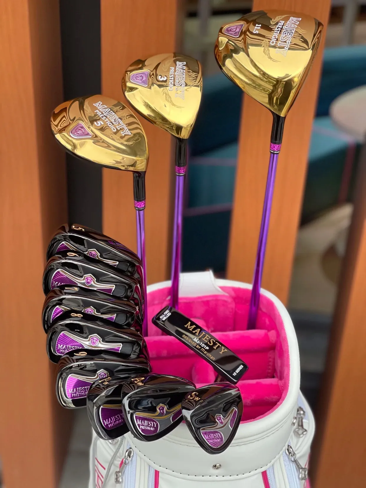 【再入荷】 DHgate.com:Womens 11-piece Golf Set: MAJESTY PRESTIGIO 9 アイアン