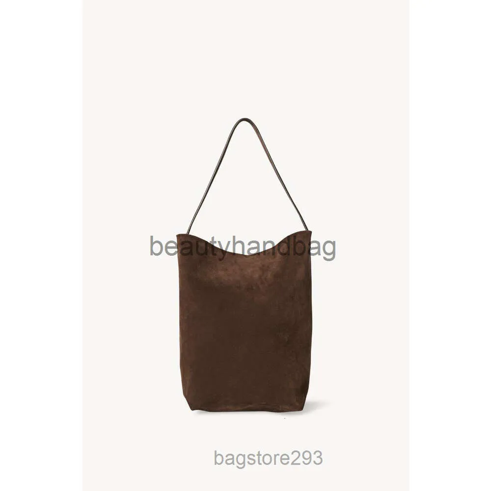 The Row Tr Large Evening ns Park Ba​​gs Tote in Chamois Head Layer Ccowhideシングルショルダーバグニン2022