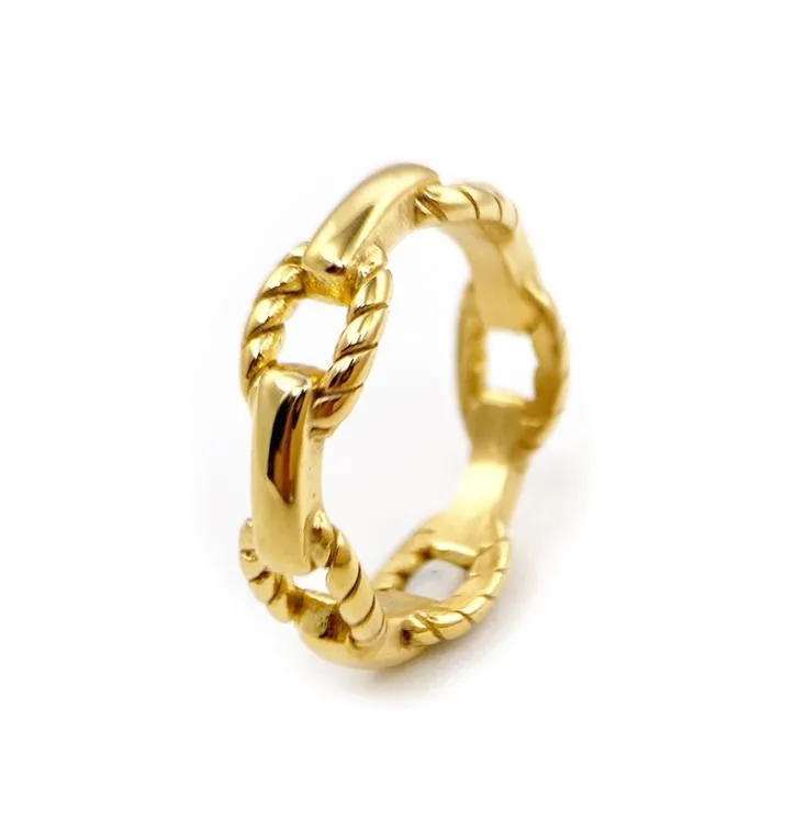 2021 Design mais recente Anel de amor eterno simples e eterno para mulheres aço inoxidável delicado anéis de ouro prateado de prata mulher casamento 5763259