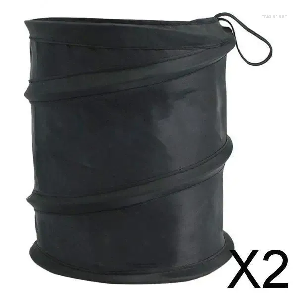 Auto Organizer 2xhand gehalten Trashcan Abfallkorb -Klappstaatsbeutel 16x16x20 cm