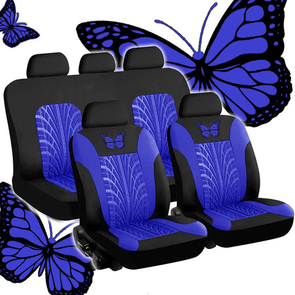 Butterfly Car Capinha completa da cobertura do pneu Airbag Airbag Airbag Van SUV SUV Acessórios protetores de assento