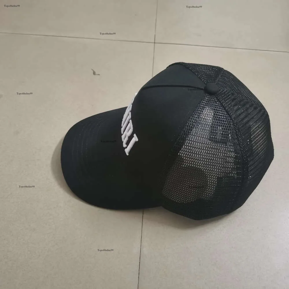 2022 Designer Lexurie Lettre Broderie Bend Wave Caps Hip Hop Visor Mesh Male Femelle Cross Punk Baseball Chapeaux Original Edition