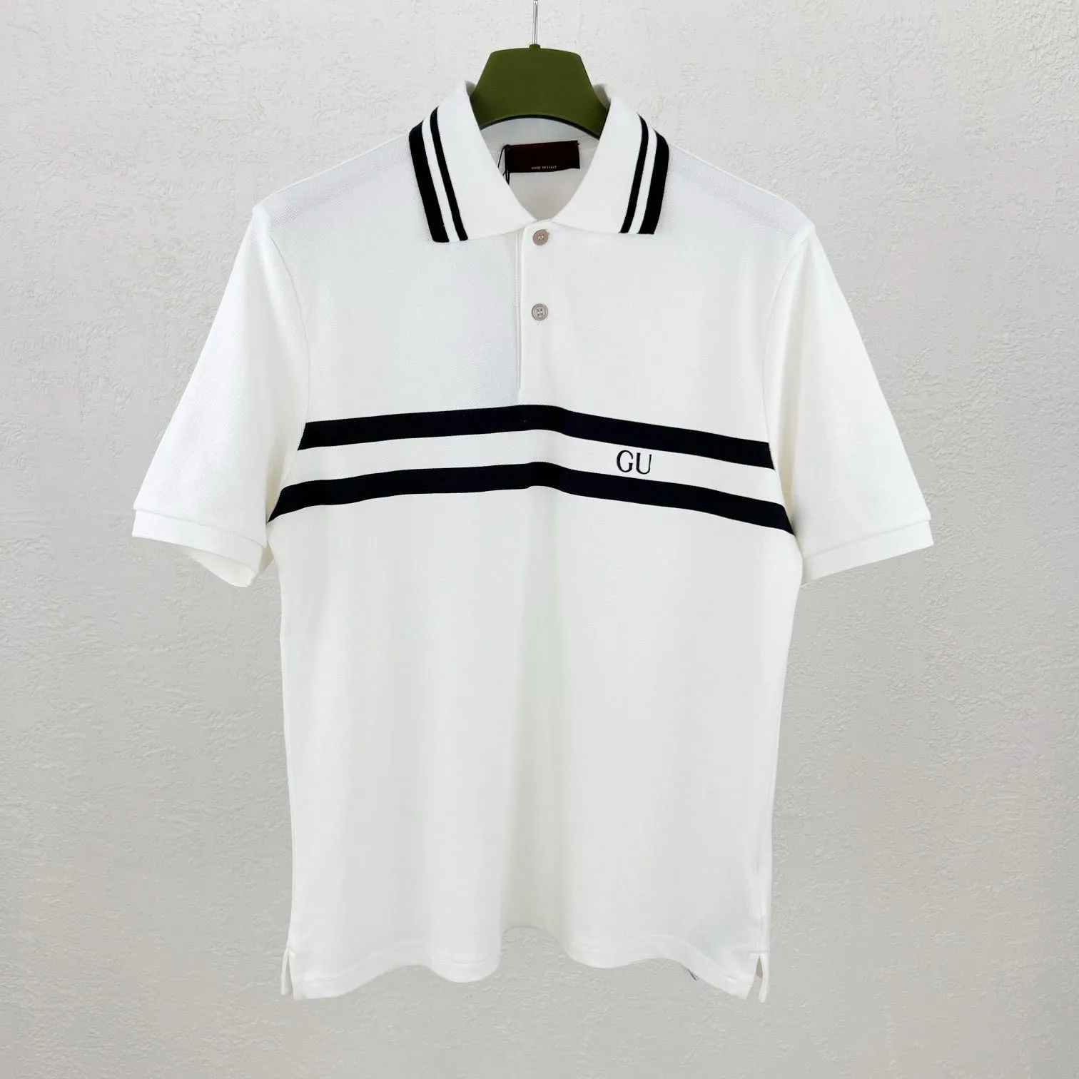 Men's Plus Tees Polos 2024SS Spring and Summer Nouveau Coton de haute qualité Impression de coton à manches courtes T-shirt Panneau de cou rond Taille: M-L-XL-XXL-XXXL Couleur: Noir blanc XS3673