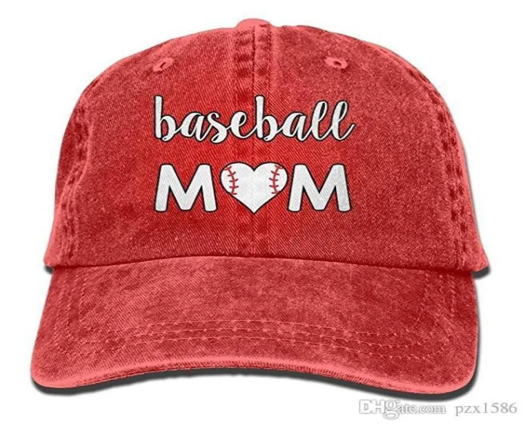 PZX Baseball Cap pour hommes Femmes Baseball Mom Unisexe Coton Coton Ajustement Cap de jean Multicolor Facultatif2291458