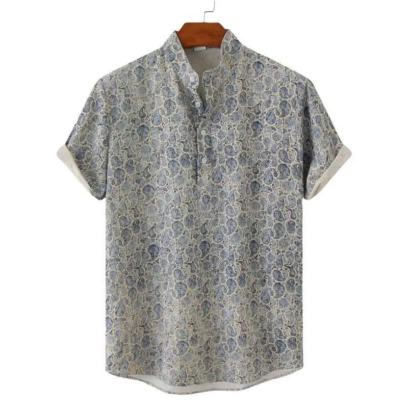 Camisas casuais masculinas Hawaiian algodão grande camisa social Homens de luxo Marca de luxo camisetas de camisetas de camisetas de moda de moda de moda de moda FRMANHO DE FRETE Y240506