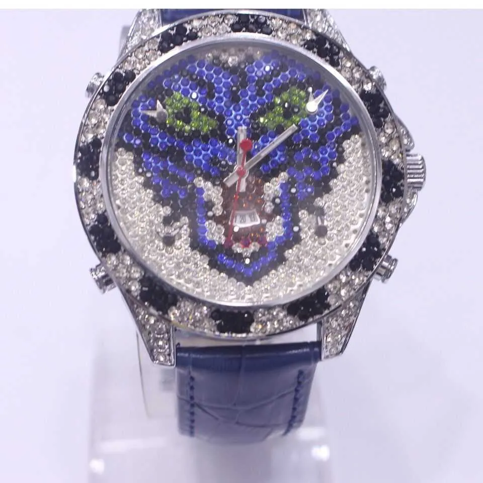 Designer luxe automatisch mechanisch horloge JKCO Tsjechische luipaard Fashion Classic grote plaat jongens en meisjes riem horloges voor mannen beweging hktt hktt