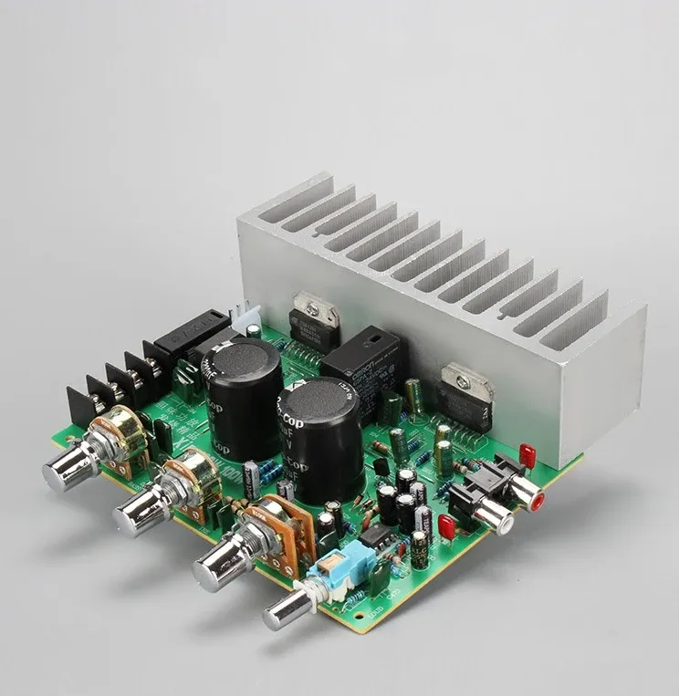Amplifikatör çift TDA7294 HIFI 2.0 Stereo 100W+100W Ses Güç Amplifikatör Kartı RCA Ton Kartı