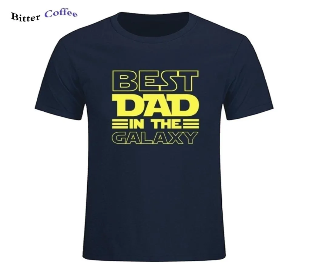 Galaxy Tshirt'te Yeni Baba Komik Babalar Günü Erkekler İçin Mevcut Doğum Günü Hediyeleri Kocası Yaz Pamuklu Tişört Tshirt 2103294124879