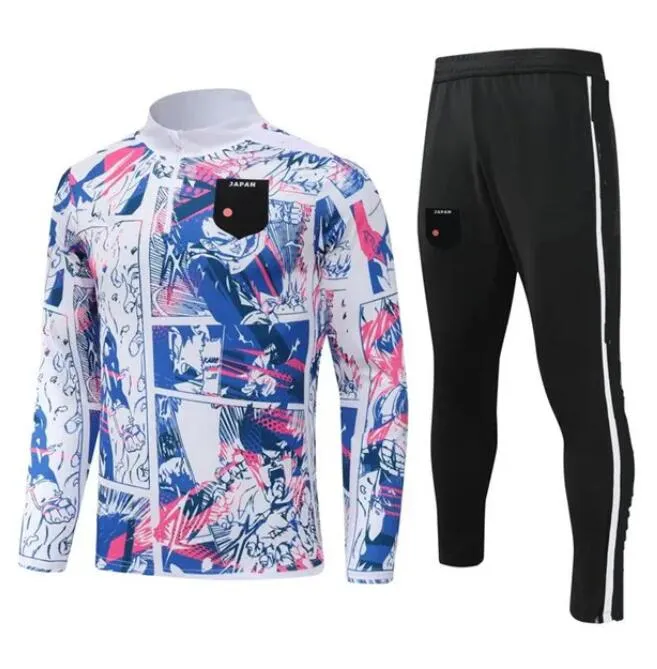 24 25 Long Sleeve Tracksuit Jacket Survetement 24 25 Japan Half Pull Training Suit ISAGI ATOM TSUBASA MINNO ASANO DOAN KUBO ITO Japan Football Sportswear Set From 21 74 DHgate