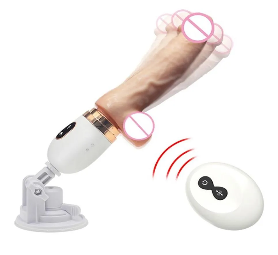 Realistische Dildomaschine Erwachsene Elektrische Vibration Sex Toy Vibrator Frau Vagina Stimulator G Spot Clitoris -Stimulatoren Frauen 7685364