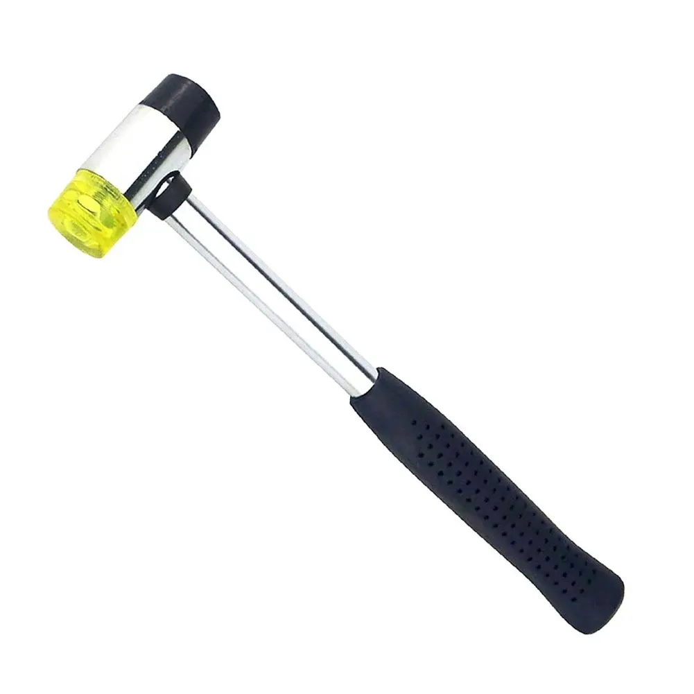 Hammer 25mm Mini kleiner Gummihammer Multifunktionales Handwerkzeug für Schmuckhandwerk DIY Stahlrohrgriff Montage Hammer