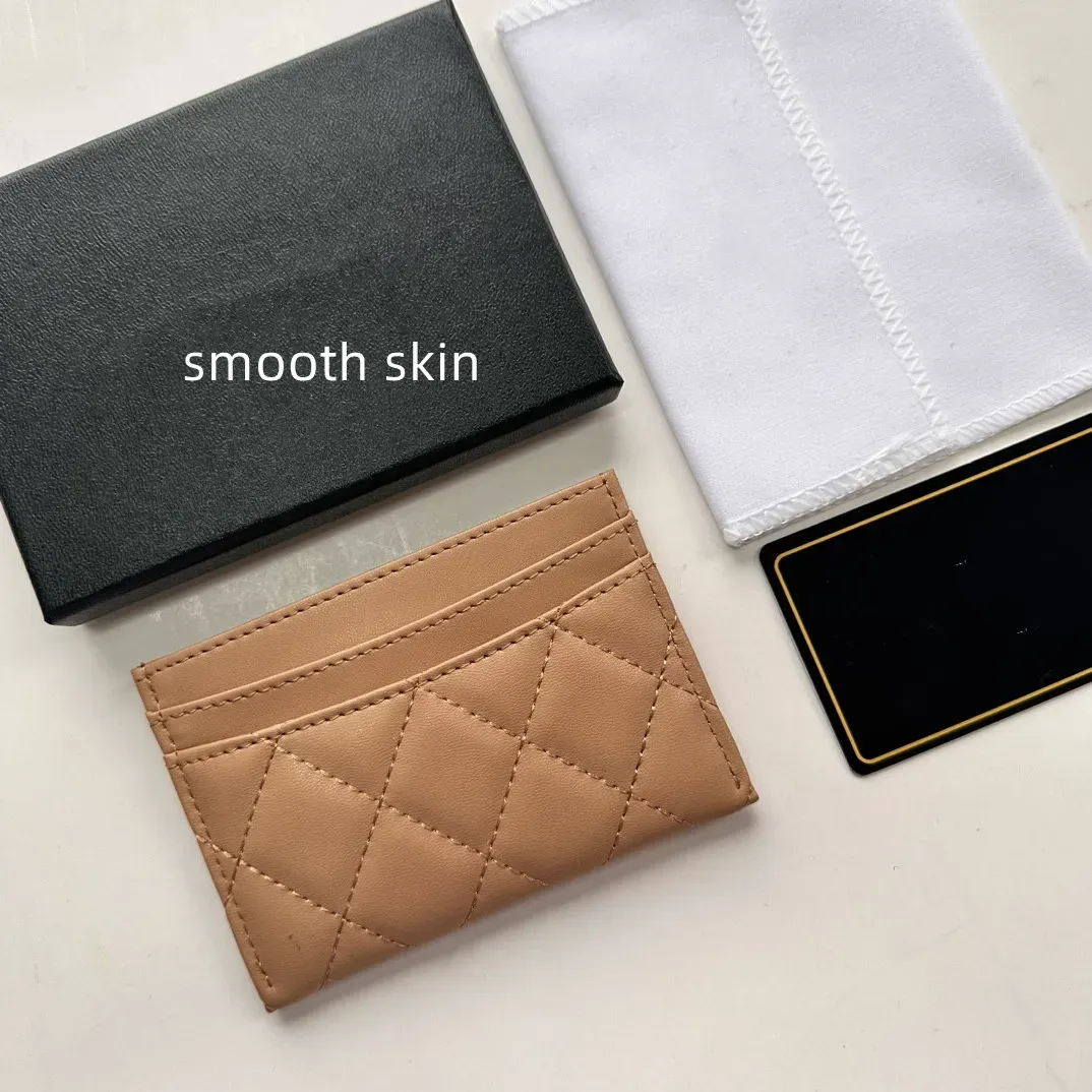 Designer Fashion Classic Wallets Mini Chip Card Pack Card Holder Luxe Soft Womens Mens Wallet Bag Credit Card HolderB7