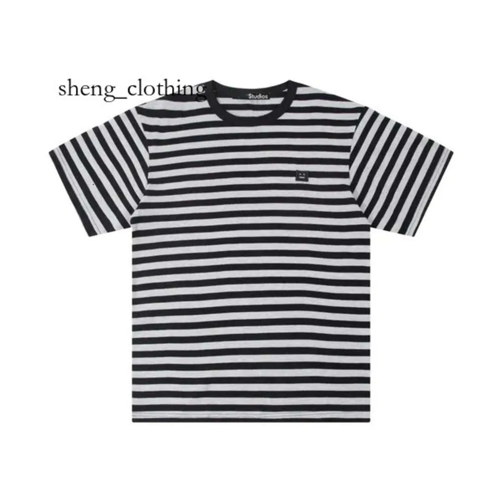 Acnes Studio Shirt Designer T-Mens Womens Studios T-Shirts Loose Tees Tops Mann Casual Shirt Streetwear Shorts Ärmeln Polos T-Shirts Größe S-XL Pure Cotton Top 2976