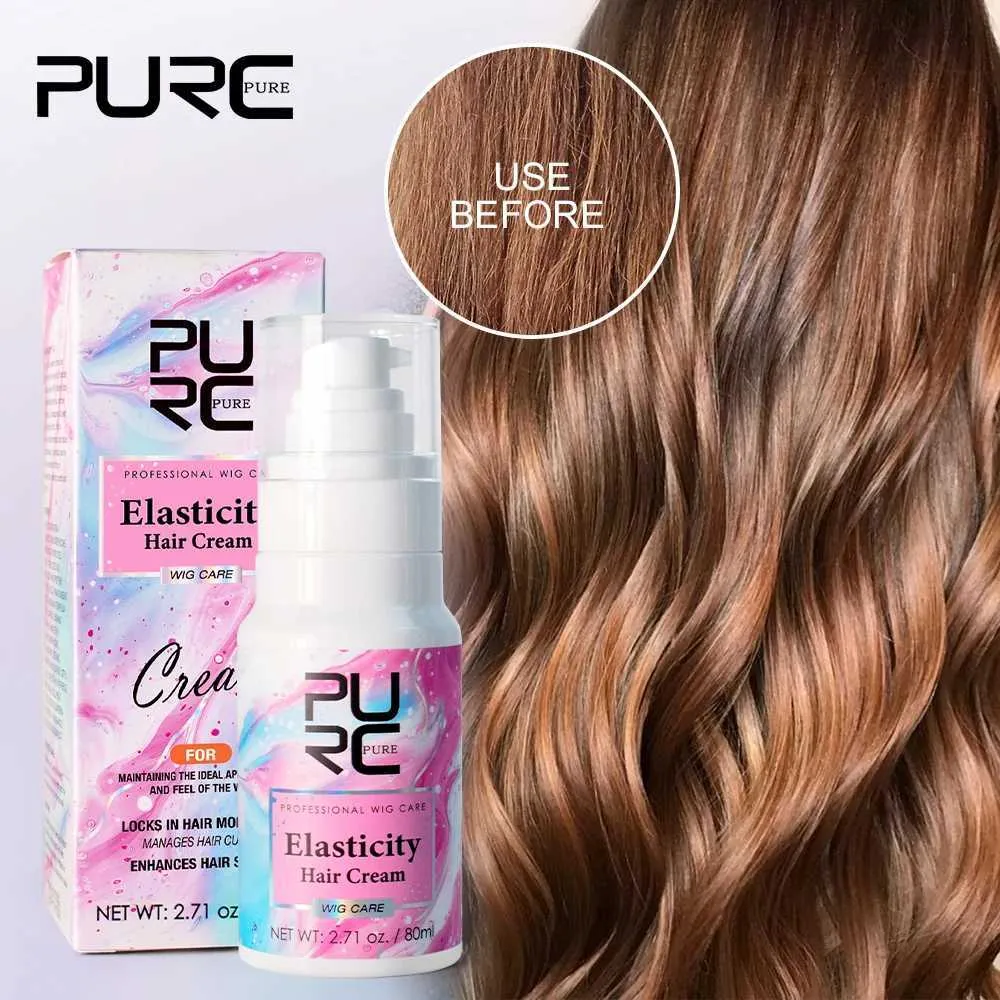 Pomades wassen purc 10 seconden stylingwas wordt gebruikt voor pruikproducten crème krullend en donzig haar geschikte vrouwen heren zorg 80 ml Q240506