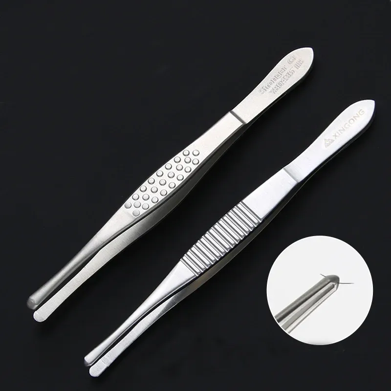 Cils en acier inoxydable en ophtalmal cils Tweezers aspirate Trichiasis Trim Trips Drops Faux Coiffes Tweezers Tweezers