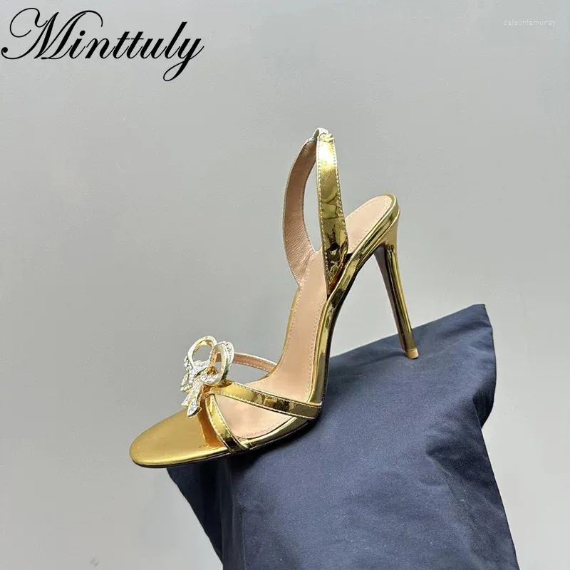 Luxury Gold Bowknot Sandals For Women High Heel Gold Prom Shoes Perfect For Summer Formal Events And Parties By A Fashion Brand From Dejountemurray 128.91 DHgate.Com