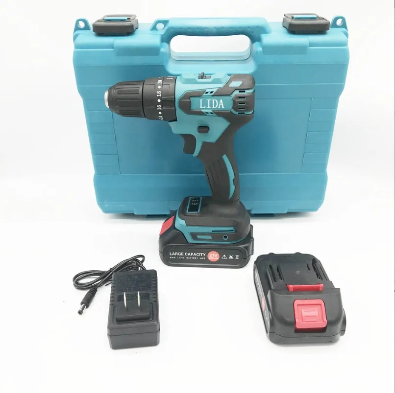 21V Cordless Twin Pack 10Nm 1250r/min Batteries Add Accessory Drop Delivery Home Garden Tools Packaging Dhzag Electric drill and charging drill