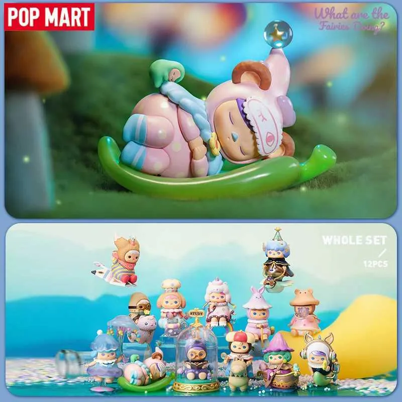 Blind Box Mart Pucky What the the Fairies Robi Series Mystery Box 1PC/12PC Action Figure Mystery Box Birthday Prezent Kid Toy T240506