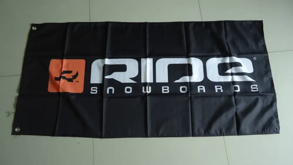 Accessoires Livraison gratuite Rine Snowboards Flag, Rine Snowboards Banner, 90x150 cm, 100% polyester