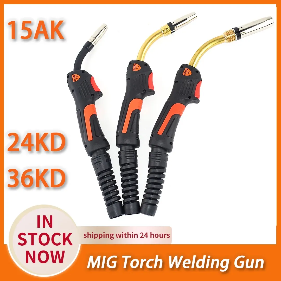 Zaagmachines Professional 15ak D 36kd Torch Mig Torch European Style Welding Gun Industrial Level溶接トーチ