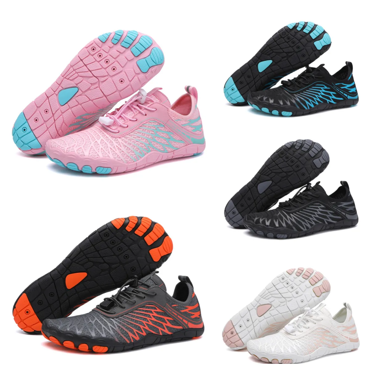 New luxury Designer Outdoor sneakers Creek Tracing Couple Anti cutting Beach Fitness Fishing Cycling Swimming Amphibious Waterwading Shoes Summer