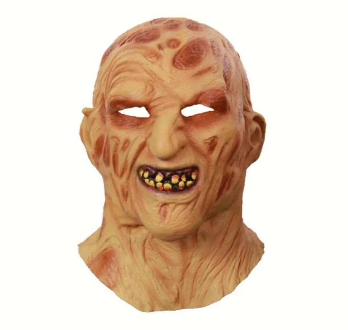 Cosplay Freddy Krueger Party Erwachsener Horror Kostüm Kostüm -Kleid beängstigende Maske Halloween Weihnachten Y2001033865800