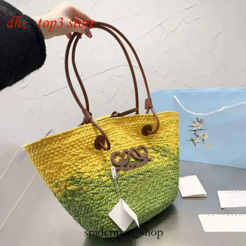 Sac de créateur de sacs lowew sacs de plage sac de luxe sac de paille mode pour femmes et personnalité de paille de paille