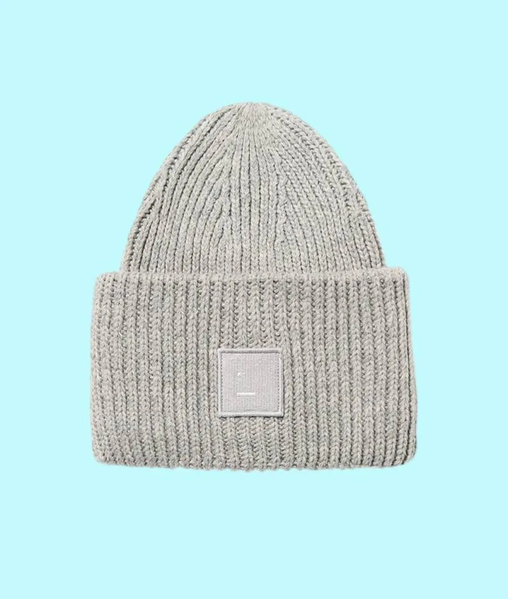 Backskull Caps 31 couleurs Chapeau tricoté décontracté pour hommes et femmes Back de broderie d'hiver automne Keep Warm épais Skullies Bons 2210246809205