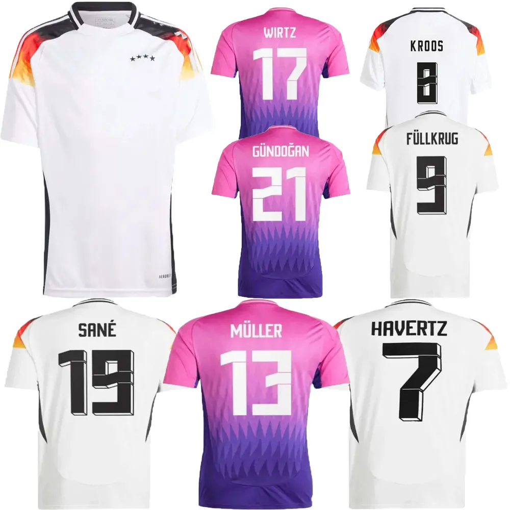 Germany Soccer Uniforms For Teams 2022 2025 Featuring KROOS, WIRTZ, KIMMICH, FULLKRUG, GANBRY