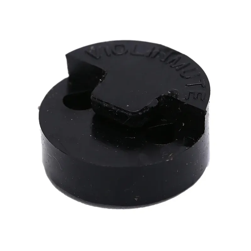 Zwart akoestisch rubber viool MUTE FIDDLE Silencer voor viool sourdine tools