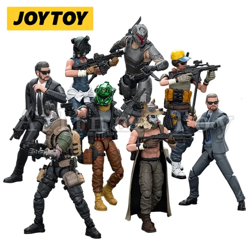 JOYTOY 1/18 Action Figure Yearly Army Builder Promotion Pack 16-24 Anime Collection Model 240506