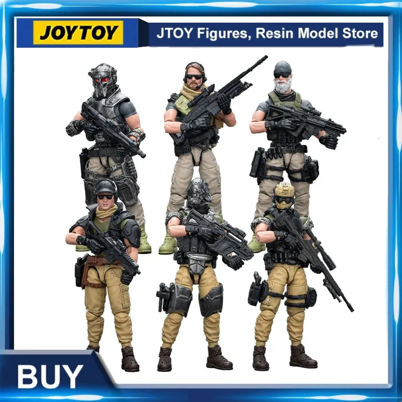 Vorbestellung Joytoy 1/18 Militärische Actionfiguren Sack Söldner Kina Mercenaries Anime Collection Model Spielzeuggeschenk 240506