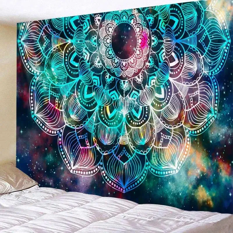 Tapestries Mandala Tapestry Bohemian Wall Hanging Decor Blanket Style Yoga Sleeping Fabric