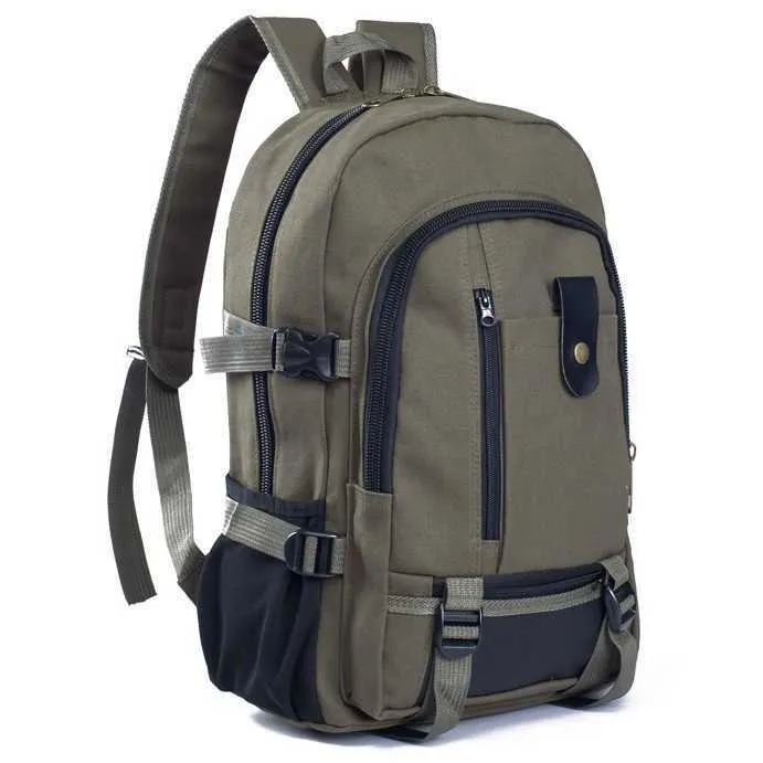 Koreaanse herenrugzak, vrijetijdsreizen Backpack, Canvas Schoolbag Fashion Backpack 231115