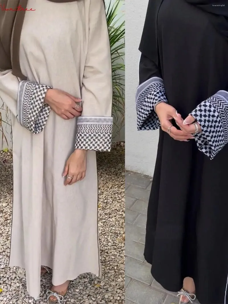 エスニック服のファッションの花印刷イスラム教徒のドレスベルトローブアバヤ女性フルレングスアウターウェア崇拝サービスWY1986