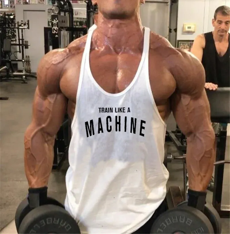 Just Gym Stringers Мужские майки -вершины рубашка без рубашки y back bodybuilding и фитнес