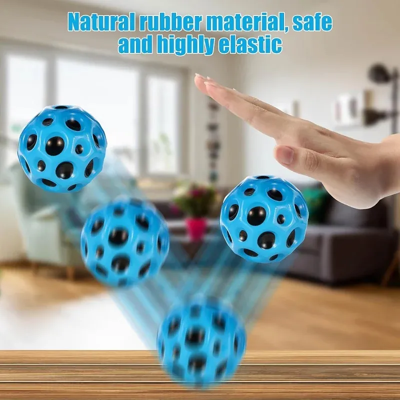 4 Palline Da Allenamento Squash In Gomma Rimbalzante Blu – Leggere E Reattive, Per Migliorare Coordinazione E Tempi Di Reazione, Ideali Per Principianti