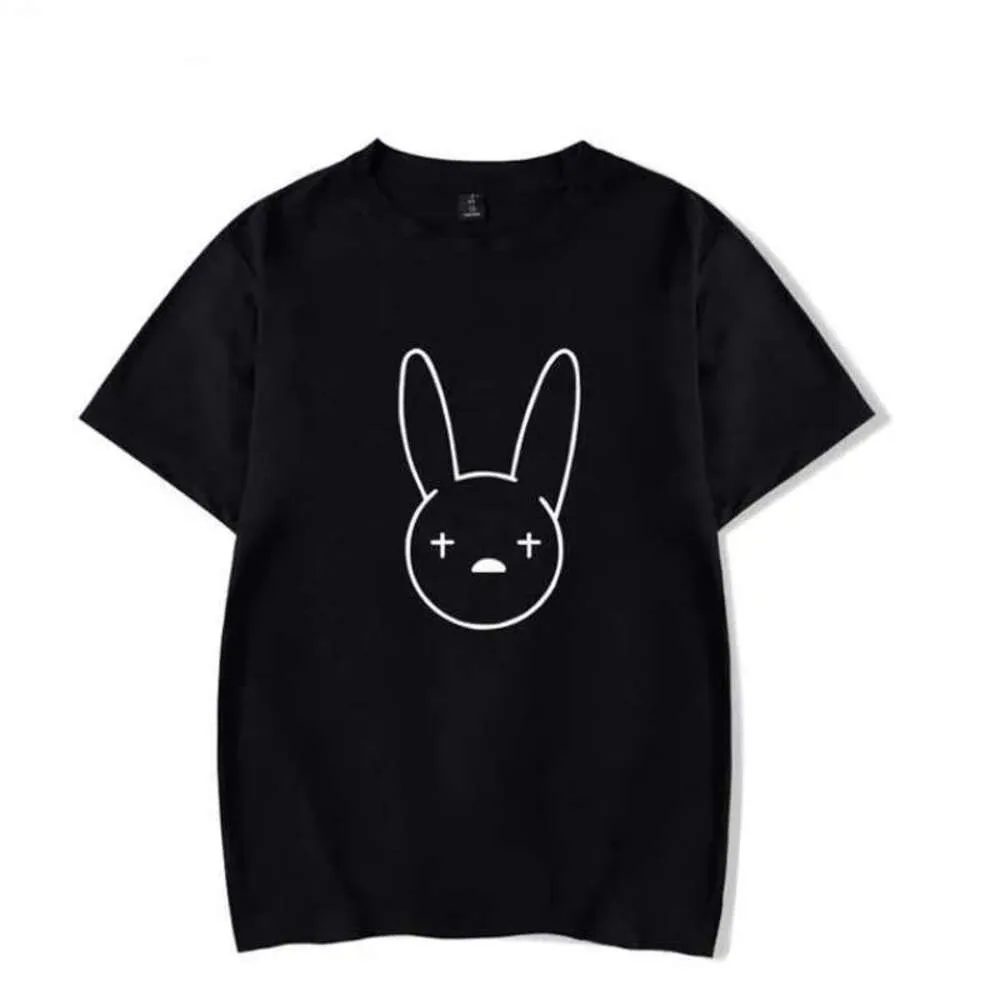 Bad Bunny Rapper Vintage Hip Hop T-shirt Bluza projektant T Shirt krótkie rękawowe bawełniana tshirt letnia swobodna złe but buty męskie koszulka tee harajuku ubrania harajuku ubrania