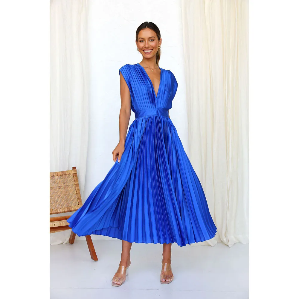 open lace back dress Amazon.com: Ecirod Womens Halter Tie Deep V Neck Pleated Maxi Dress  Sleeveless Backless A Line Flowy Evening Party Dresses : Clothing, Shoes &  Jewelry